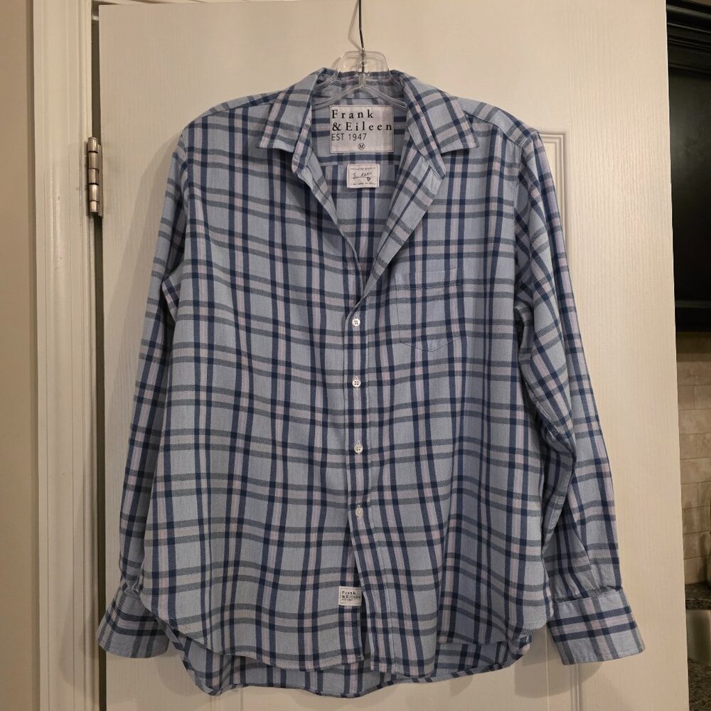 EILEEN Blue and Pink Plaid, Italian Cashmere Touch